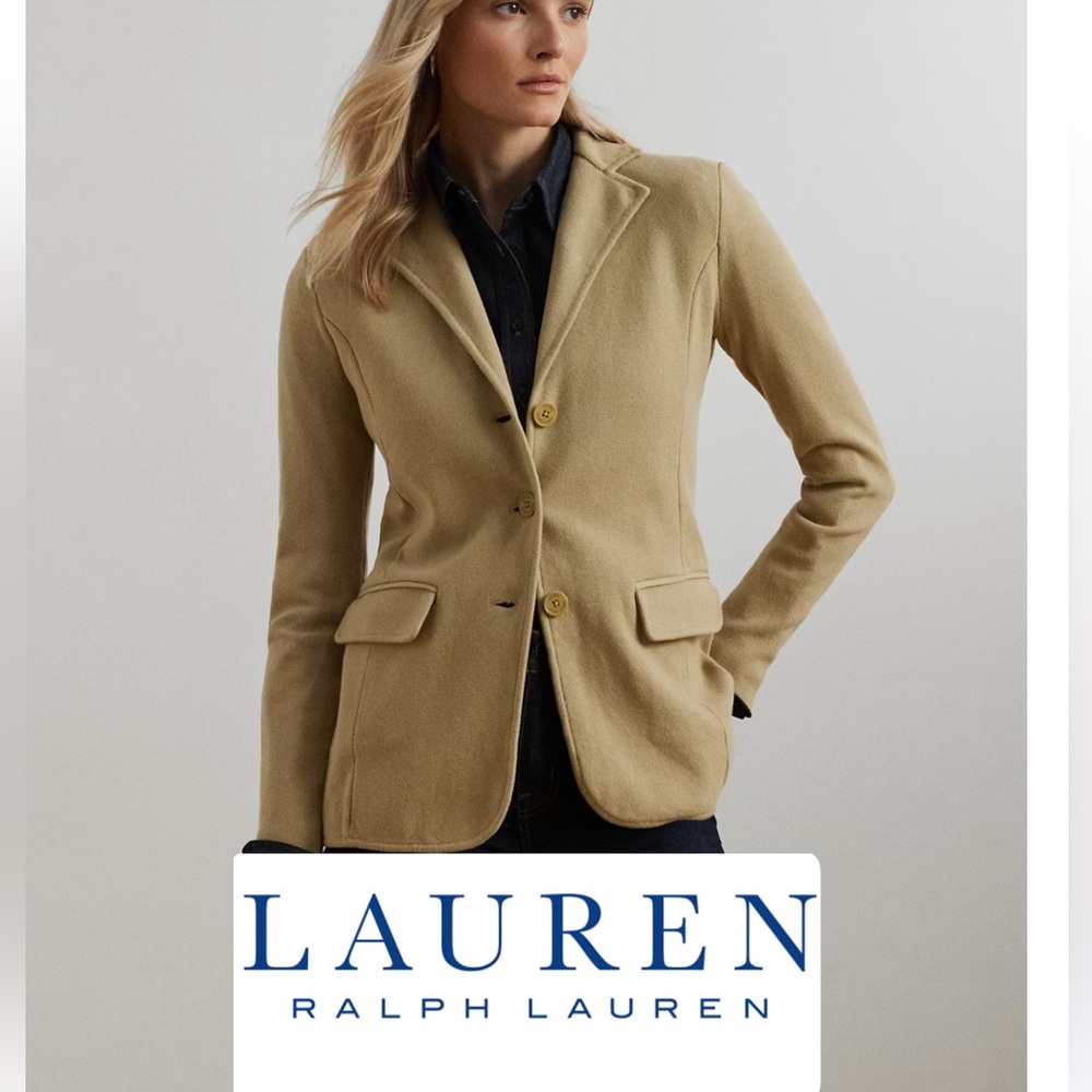 Lauren Ralph Lauren cotton blazer. XL